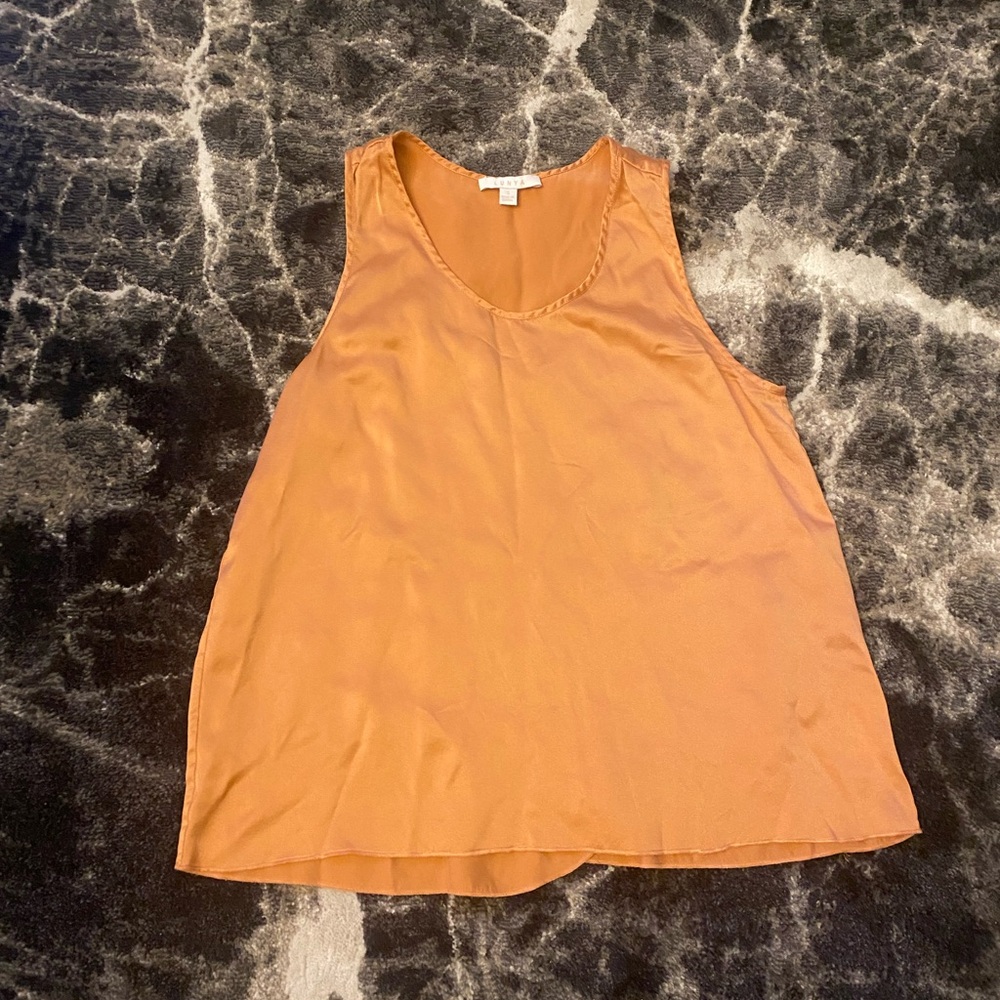 Orange lunya silk sleep top. Never wore